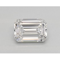 Lab Created 0.69 Carat D-VVS1 Emerald Cut Diamond
