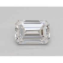 Lab Created 0.67 Carat D-VS1 Emerald Cut Diamond