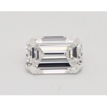 Lab Created 0.62 Carat D-VVS2 Emerald Cut Diamond