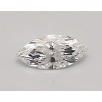 Lab Created 0.53 Carat D-VS2 Marquise Cut Diamond