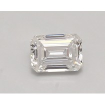 Lab Created 0.80 Carat E-VS1 Emerald Cut Diamond