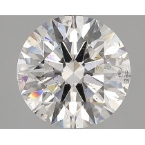 3.01 Carat E-I1 Round Natural Diamond