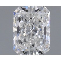 0.45 Carat F-SI2 Radiant Cut Natural Diamond Certified By GIA