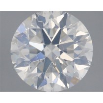 2.50 Carat H-I1 Round Natural Diamond