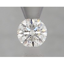 0.30 Carat F-SI1 Round Natural Diamond Certified By GIA