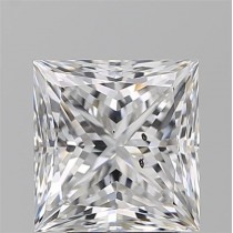 3.01 Carat D-SI1 Princess Cut Natural Diamond