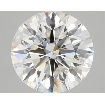 3.08 Carat G-SI2 Round Natural Diamond 3.08 Carat G-SI2 Round Natural Diamond