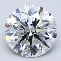 2.53 Carat E-SI1 Round Natural Diamond