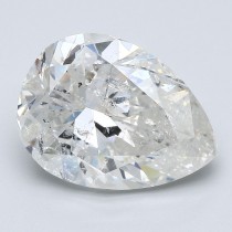 5.93 Carat G-SI2 Pear Shaped Natural Diamond 5.93 Carat G-SI2 Pear Shaped Natural Diamond