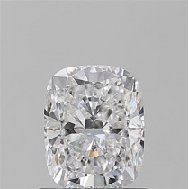 0.90 Carat D-VVS2 Cushion Cut Natural Diamond