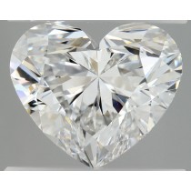2.07 Carat E-VS1 Heart Shaped Natural Diamond 2.07 Carat E-VS1 Heart Shaped Natural Diamond