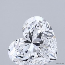 2.50 Carat D-SI2 Heart Shaped Natural Diamond 2.50 Carat D-SI2 Heart Shaped Natural Diamond