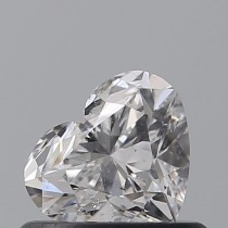 0.52 Carat D-SI2 Heart Shaped Natural Diamond Certified By IGI 0.52 Carat D-SI2 Heart Shaped Natural Diamond Certified By IGI