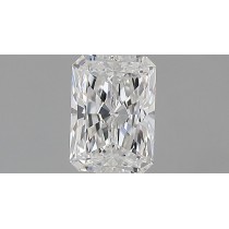 0.72 Carat E-VS1 Radiant Cut Natural Diamond