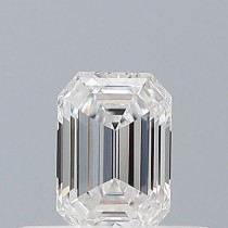 0.26 Carat D-IF Emerald Cut Natural Diamond