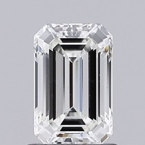 1.07 Carat G-SI1 Emerald Cut Natural Diamond 1.07 Carat G-SI1 Emerald Cut Natural Diamond