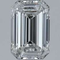 0.60 Carat E-IF Emerald Cut Natural Diamond