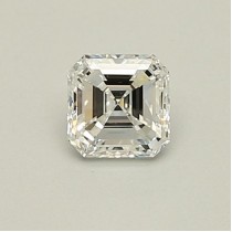 0.40 Carat D-SI1 Asscher Cut Natural Diamond 0.40 Carat D-SI1 Asscher Cut Natural Diamond