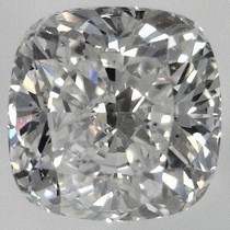 0.63 Carat E-SI1 Cushion Cut Natural Diamond 0.63 Carat E-SI1 Cushion Cut Natural Diamond