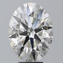3.73 Carat K-SI2 Round Natural Diamond