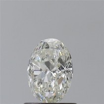 0.80 Carat J-SI2 Oval Natural Diamond