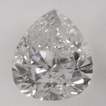 0.90 Carat H-I1 Pear Shaped Natural Diamond