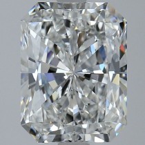 3.01 Carat F-VS1 Radiant Cut Natural Diamond Certified By GIA