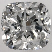 1.00 Carat D-SI2 Cushion Cut Natural Diamond