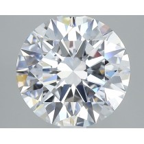 2.80 Carat D-VS1 Round Natural Diamond