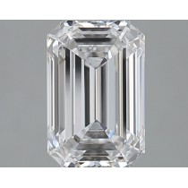 2.01 Carat D-VVS1 Emerald Cut Natural Diamond Certified By GIA 2.01 Carat D-VVS1 Emerald Cut Natural Diamond Certified By GIA