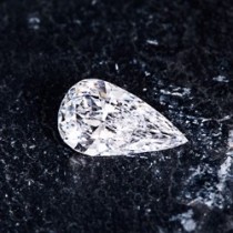 1.01 Carat D-I1 Pear Shaped Natural Diamond Certified By GIA