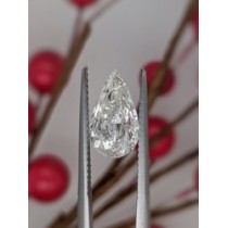 3.01 Carat H-SI2 Pear Shaped Natural Diamond