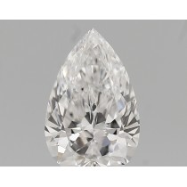 Lab Created 1.59 Carat D-VS1 Pear Shaped Diamond