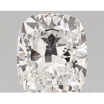 Lab Created 1.56 Carat D-VVS1 Cushion Cut Diamond