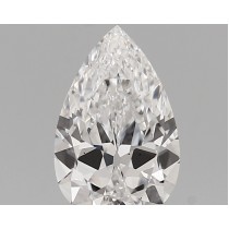Lab Created 1.21 Carat D-VS1 Pear Shaped Diamond