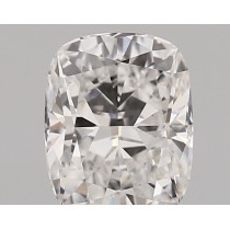 Lab Created 1.33 Carat D-VS1 Cushion Cut Diamond