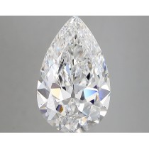 Lab Created 4.29 Carat E-VS1 Pear Shaped Diamond Lab Created 4.29 Carat E-VS1 Pear Shaped Diamond