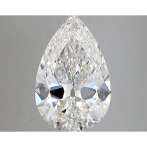 Lab Created 4.00 Carat E-VVS2 Pear Shaped Diamond Lab Created 4.00 Carat E-VVS2 Pear Shaped Diamond