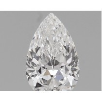 Lab Created 1.38 Carat D-VS1 Pear Shaped Diamond