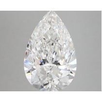 Lab Created 3.87 Carat E-VS1 Pear Shaped Diamond Lab Created 3.87 Carat E-VS1 Pear Shaped Diamond