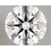 Lab Created 4.24 Carat D-VS1 Round Diamond