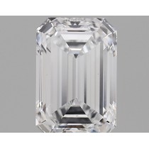 Lab Created 1.75 Carat D-VVS2 Emerald Cut Diamond