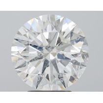 4.09 Carat G-SI2 Round Natural Diamond 4.09 Carat G-SI2 Round Natural Diamond
