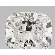 Lab Created 1.56 Carat D-VVS2 Cushion Cut Diamond