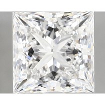 Lab Created 2.40 Carat D-VS1 Princess Cut Diamond Lab Created 2.40 Carat D-VS1 Princess Cut Diamond