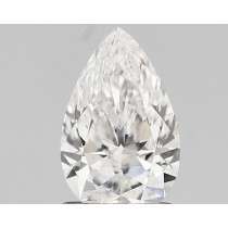 Lab Created 1.13 Carat D-VS1 Pear Shaped Diamond