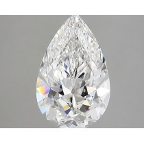 Lab Created 2.69 Carat D-VVS2 Pear Shaped Diamond Lab Created 2.69 Carat D-VVS2 Pear Shaped Diamond