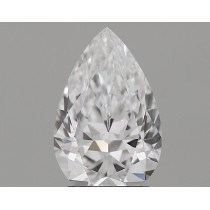 Lab Created 1.73 Carat D-VS2 Pear Shaped Diamond