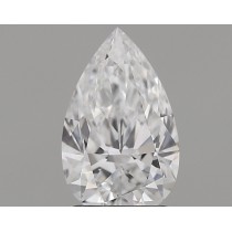 Lab Created 1.55 Carat D-VS1 Pear Shaped Diamond
