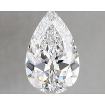 Lab Created 2.02 Carat D-VVS2 Pear Shaped Diamond